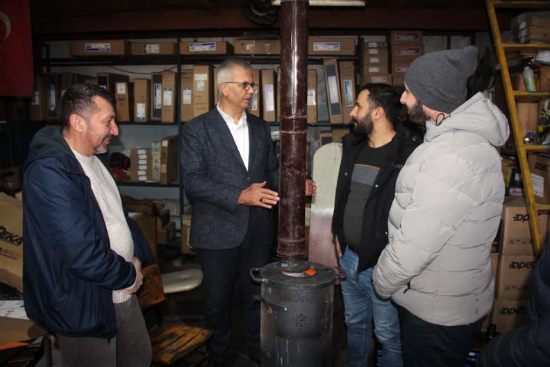 Bağımsız Aday Prof. Dr. Gezer’e Sanayi Esnafı Ziyareti