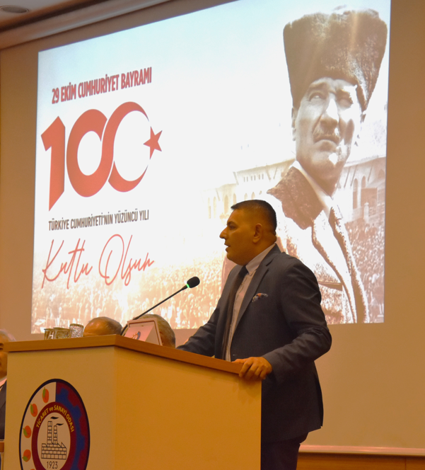 Başkan Sadıkoğlu: Cumhuriyetimizin 100. Yılı Kutlu Olsun