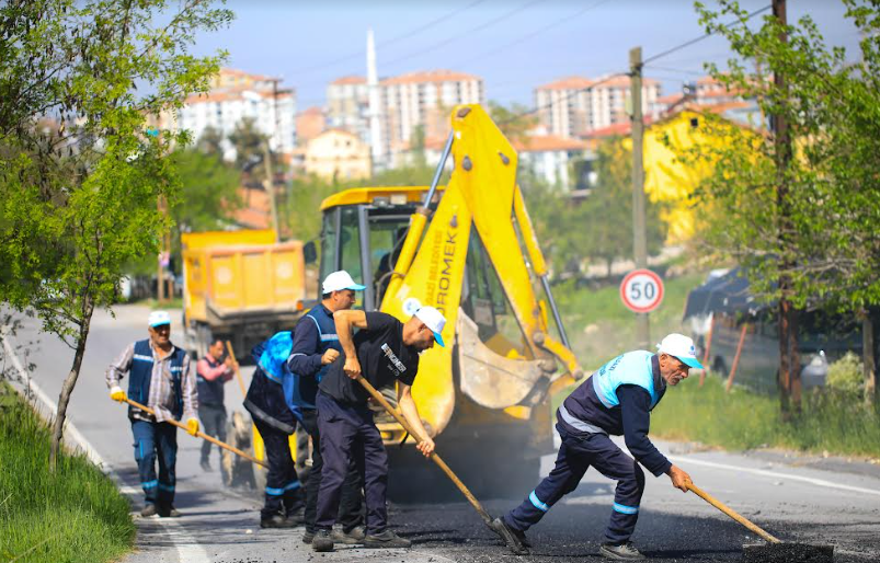 Battalgazi Belediyesi Yol ve Kaldırım Çalışmaları