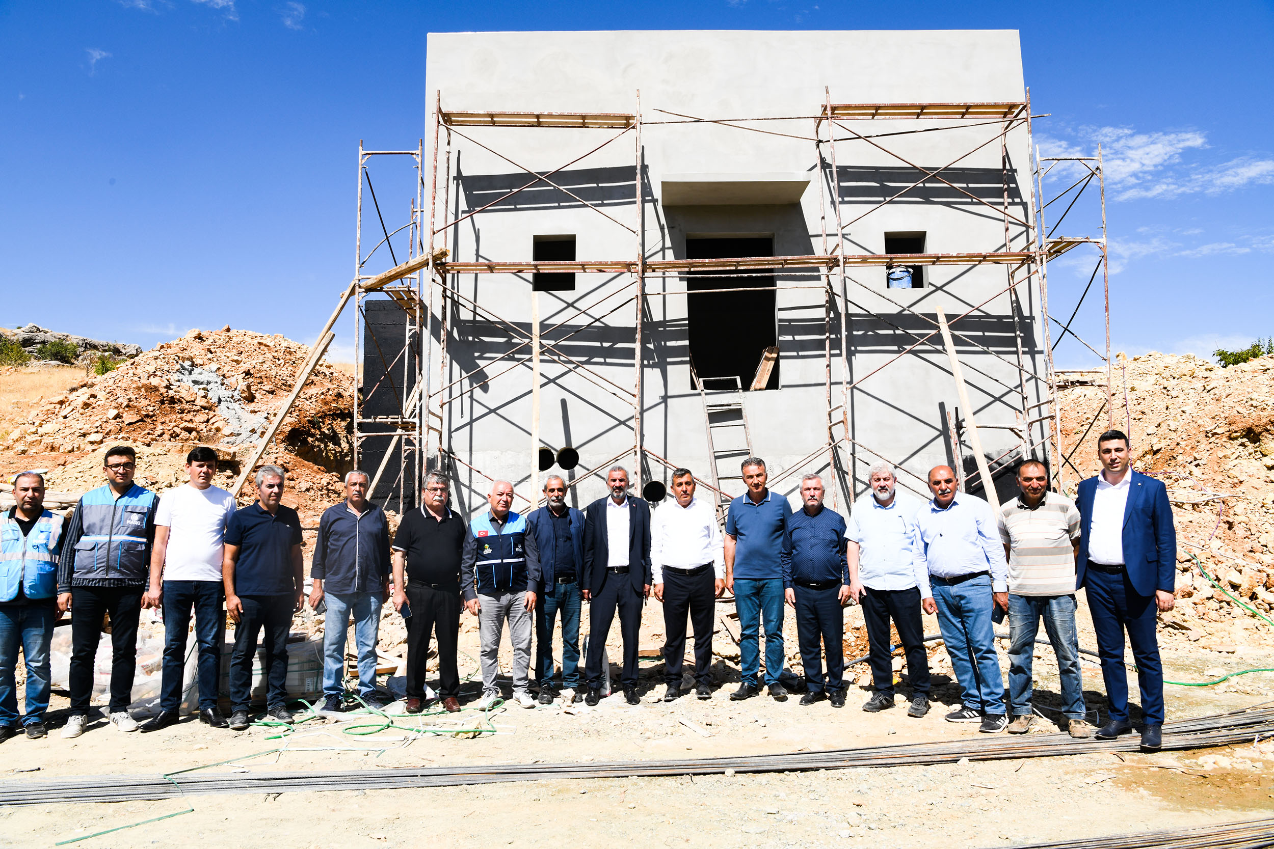 Hekimhan İlçesi Güzelyurt Mahallesi’nde Altyapı Yeniden İnşa Ediliyor