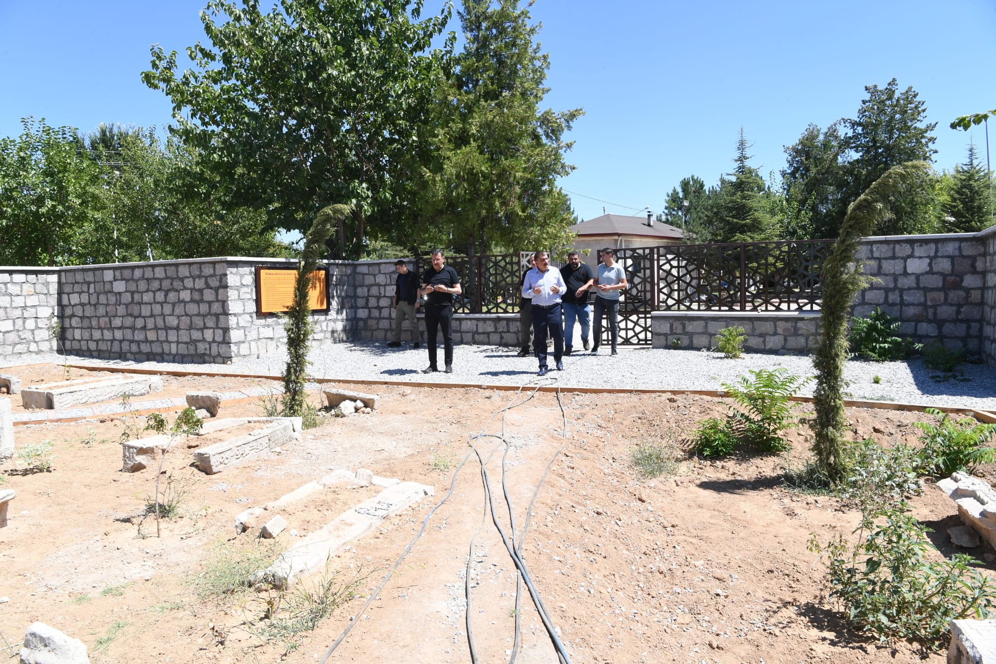 Kırk Kardeşler Şehitliği’nde  Restorasyon Çalışmaları Tamamlandı