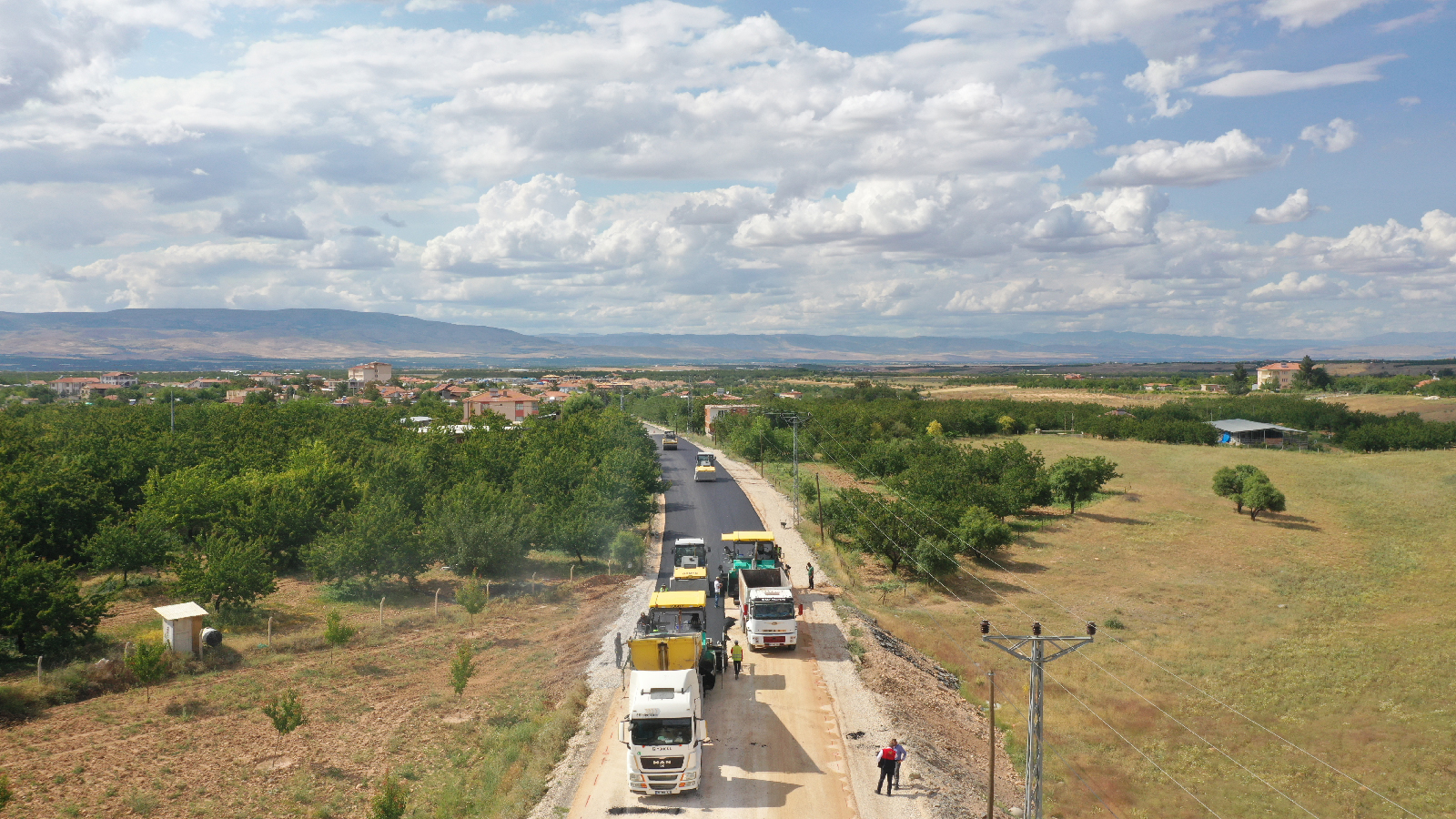 Kuyulu Mahallesi Yol Asfaltlama Çalışması