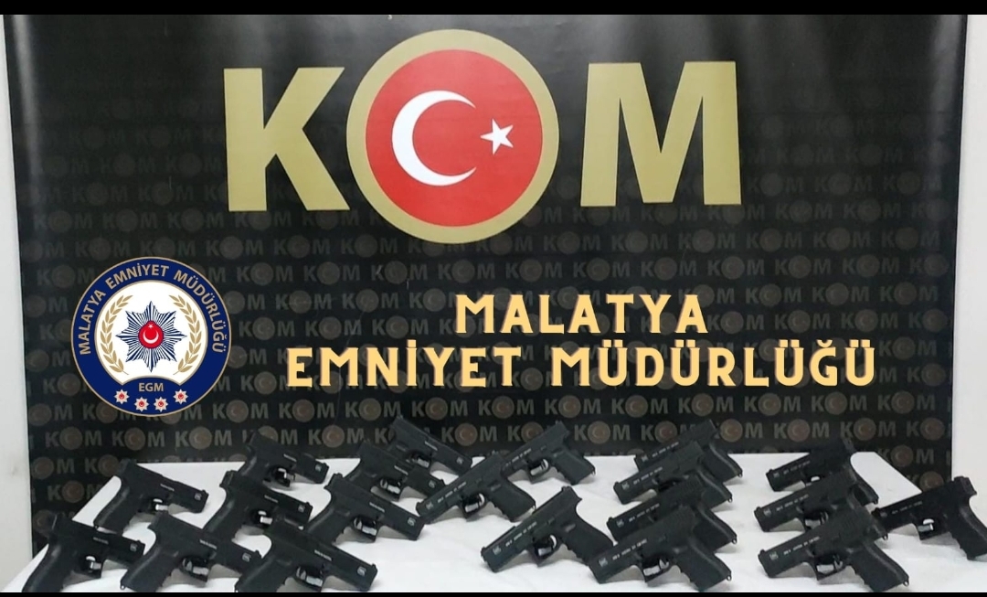 Malatya'da Silah Kaçakçılığı Operasyonu