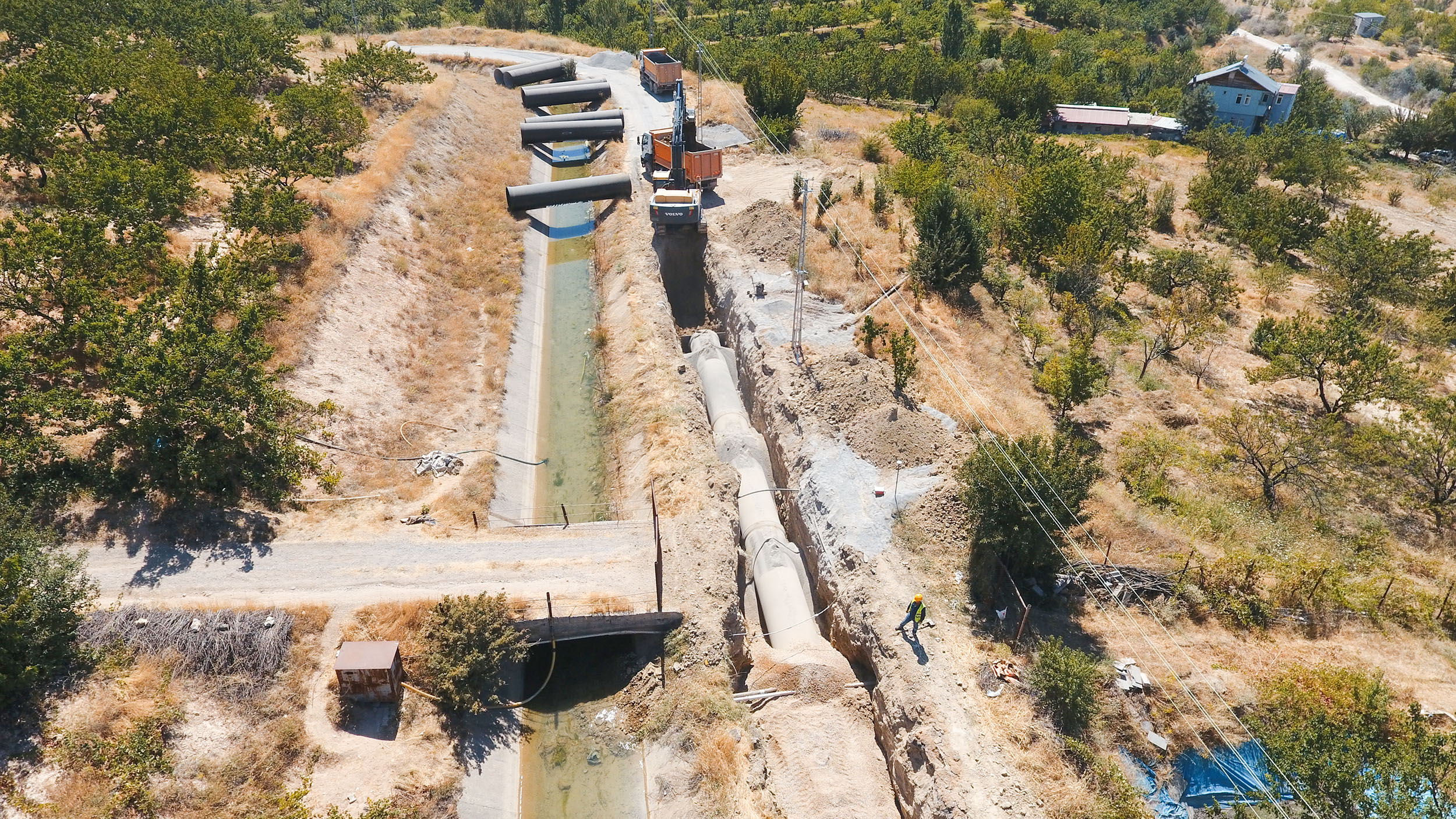 Malatya İçmesuyu Ana İsale Hattı Yenileniyor