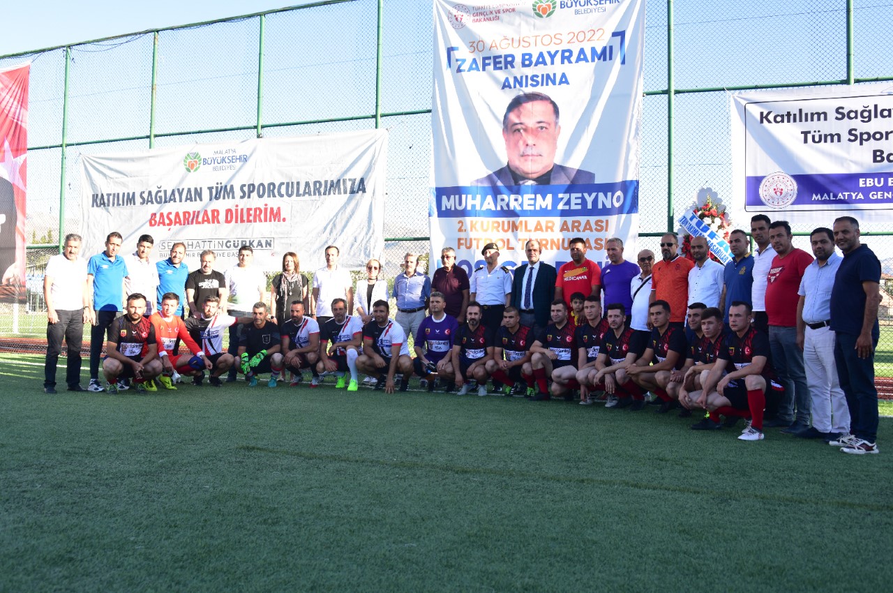 Muharrem Zeyno Adına Düzenlenen Kurumlar Arası Futbol Turnuvası Başladı